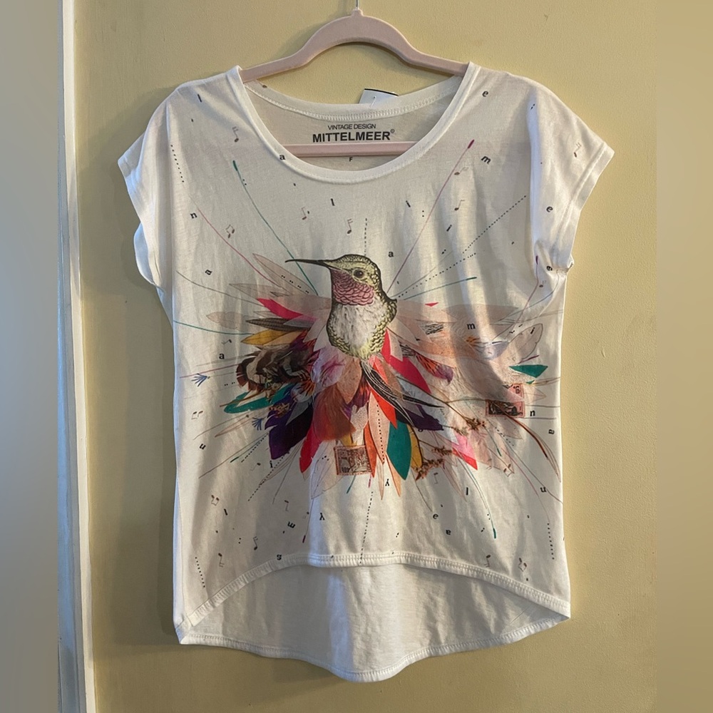 Mittlemeer hummingbird t-shirt, small